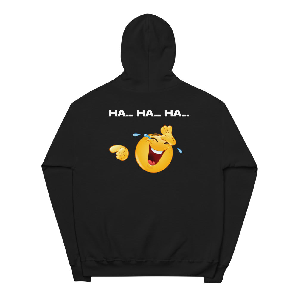 GOD Gets The Last Laugh Hoodie (White Letters)