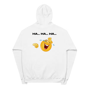 GOD Gets The Last Laugh Hoodie (Black Letters)