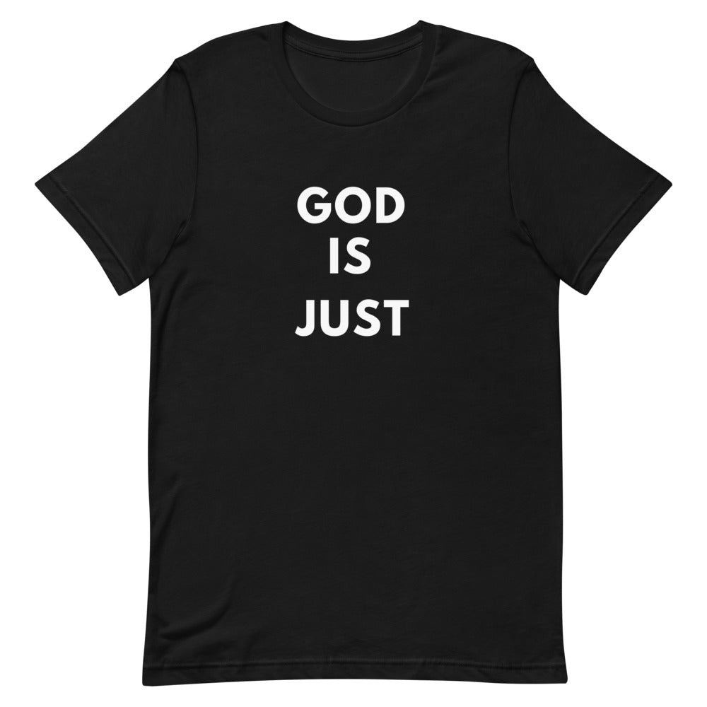 GOD IS JUST Tee (Black)