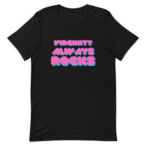 Virginity Always Rocks Tee (Pink/Blue)