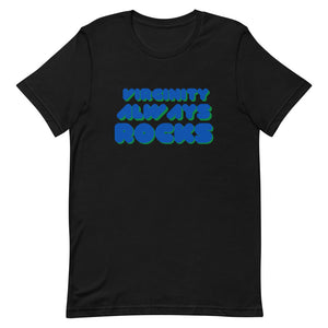 Virginity Always Rocks Tee (Blue/Green)