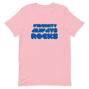 Virginity Always Rocks Tee (Blue/Green)