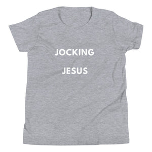 Youth-Jocking Jesus Tee (White Letters)