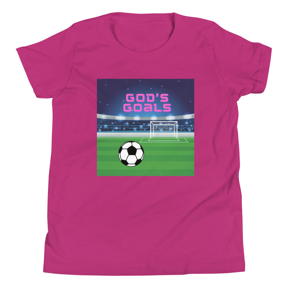 Girls'-GOD's Goals Tee