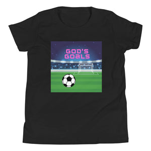 Girls'-GOD's Goals Tee