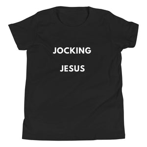 Youth-Jocking Jesus Tee (White Letters)