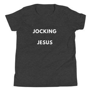 Youth-Jocking Jesus Tee (White Letters)