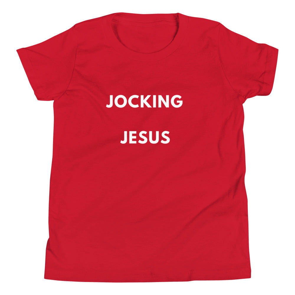 Youth-Jocking Jesus Tee (White Letters)